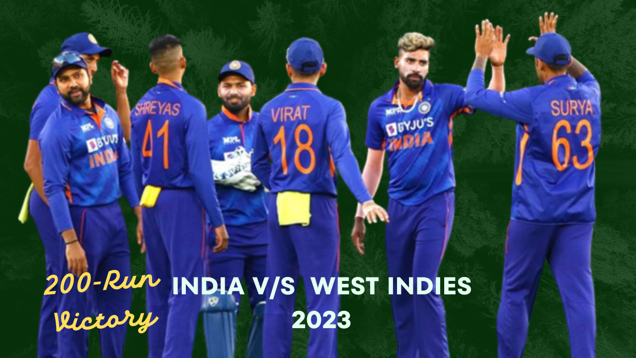 India vs. West Indies 2023